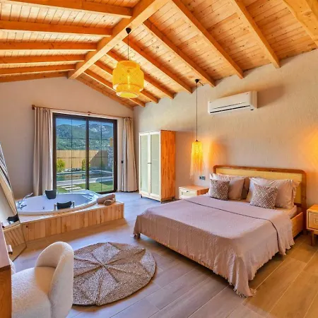 Saribelen 1 Bedroom Secluded With Private Pool Hot Tub Vilă